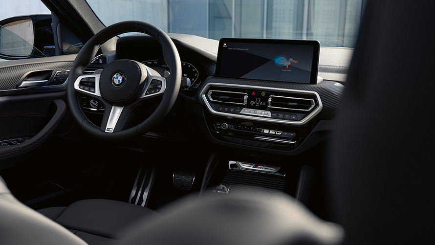 BMW X4 M40i G02 LCI 2021 Facelift 2021 interiér kokpit